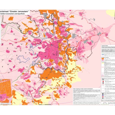 Israeli-proclaimed “Greater Jerusalem”_Zochrot - BDS Suisse