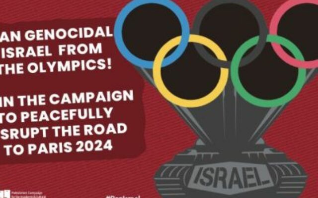 300 palästinensische Sportvereine und Organisationen der Zivilgesellschaft: #BanIsrael von den Olympischen Spielen - BDS Schweiz